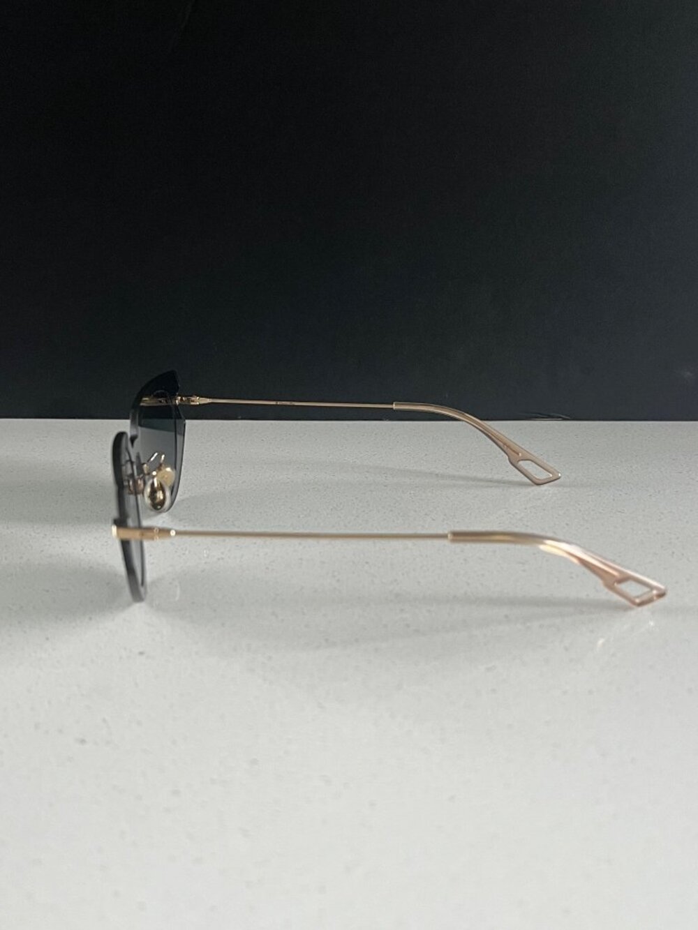 DIOR Christian Dior ATTITUDE 2 sunglasses in shaded acetate and metal - Picture 4 of 13